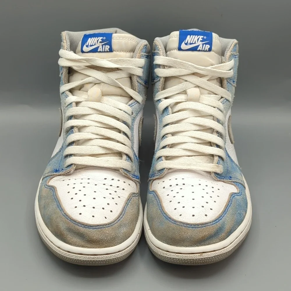 NIKE Jordan 1 Retro OG High Hyper Royal Mens Shoes Size US 9.5 555088-402